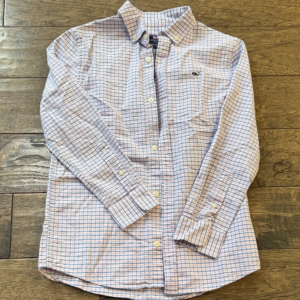 Vineyard Vines Checkered Button Down Shirt